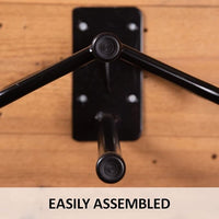 Saddle Rack with Pad Bar for Horse Enthusiast | Heavy-Duty Saddle Rack Wall Mount | Western & English Saddle Rack | Keeps Tack Organized