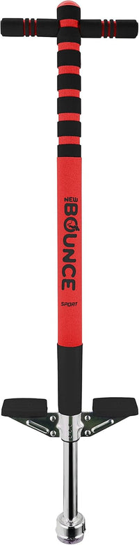 New Bounce Pogo Stick for Kids - Black & Red