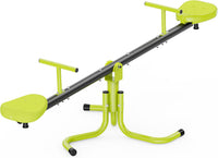 Iyoyo Teeter Totter Seesaw for Kids Children Ages 3-8 - Yellow-green