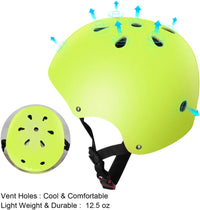 Besttravel Kids Helmet, Toddler Adjustable Kids Ages 3-8 Years Old Boys Girls Multi-Sports Safety - Green - image 4