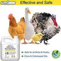 Poultry Spray 128 oz | Plant Based Natural Non-Toxic | Premo Guard