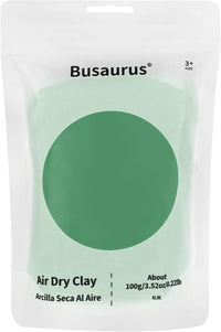 Busaurus 100g brown earth tone air dry foam clay in a resealable bag - view 5