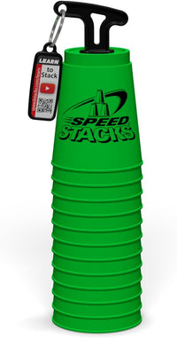 Speed Stacks, Official Sport Stacking Set - Neon Green - image 3