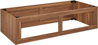 unipaws 110 Gallon Reptile Tank for Lizards - Walnut / Stacker for 110 Gallon Tank