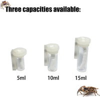 Jumping Spider Water Dispenser, Magnetic Hanging Feeder - Transparent / 15ML - image 4