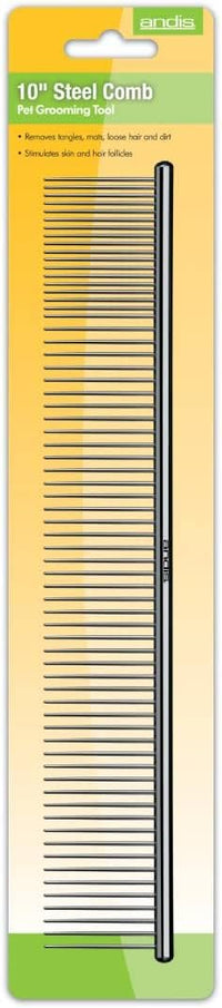 Andis 68550 Stainless Steel Pet Dematting Comb - 10 Inch (Pack of 1) - image 4