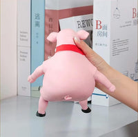 Stretchy Glue-Sand Filled Rubber Pig, Latex Piglet Soft Decompression Doll Toy, Animal High-Elastic Stretchable, Decompression Toy for Adults and Children