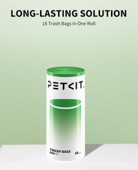 PETKIT Replacement Trash Bag Waste Bag 5 Rolls – Daily Care for Cats - 1 Roll(18 count) - image 2