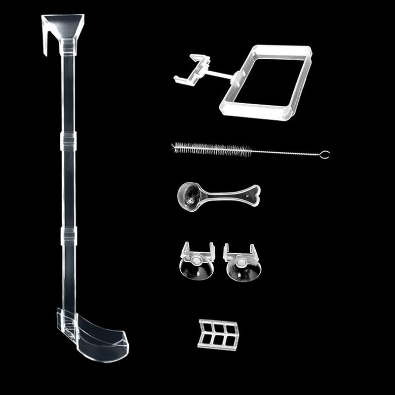Aquarium Fish Shrimp Feeding Dish Set