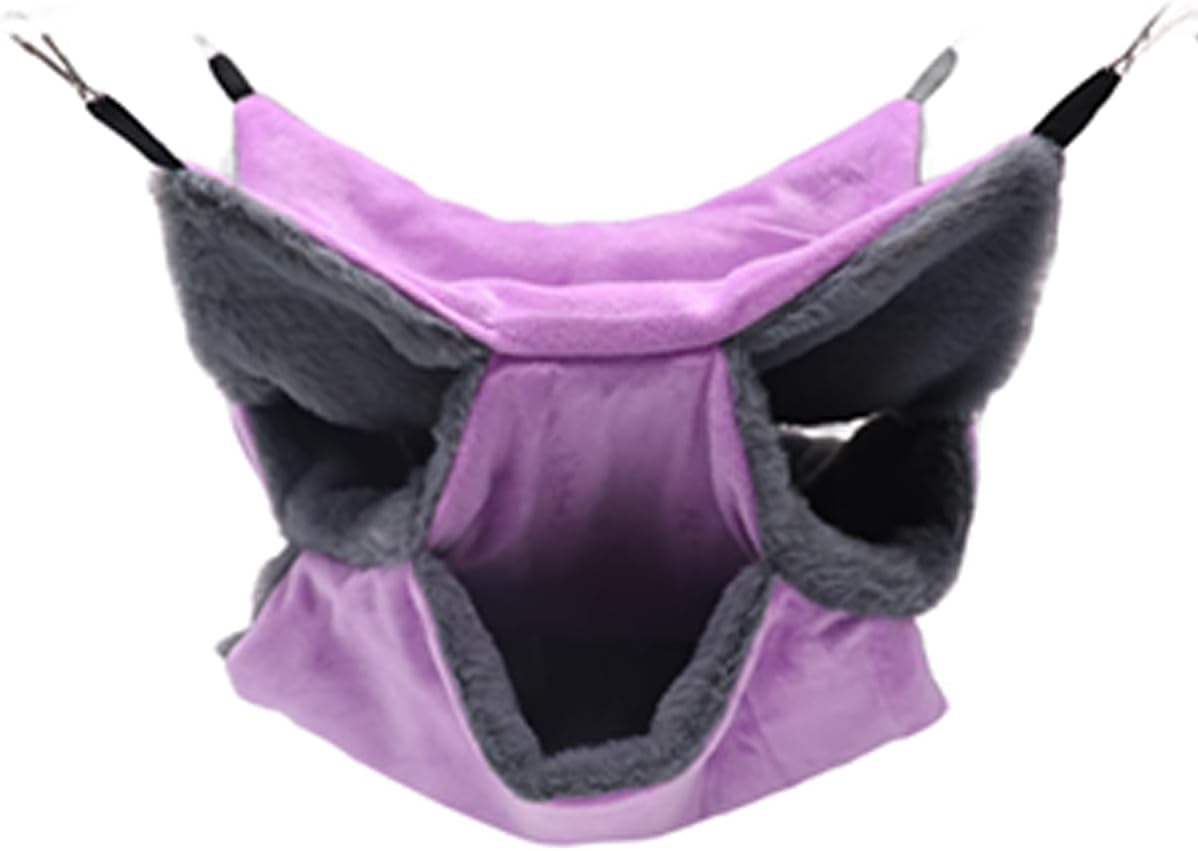 LYART Sugar Glider Pouch Hammock Bed Bedding - 5.Purple
