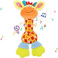 Baby Rattles Toys for 0-6-12 Months - Giraffe Rattle