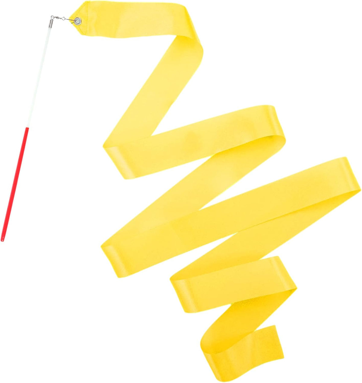 12PCS Red Dance Ribbons, Red Party Favors - Yellow 12PCS - image 2