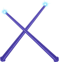 Gejoy 2 Pcs Magic Wand for Kid Light up with Sound - Dark Purple