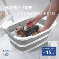 CYGNE Dog Bath Tub with Water Drain Plug - image 2