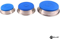 Max and Neo Heavyweight Non-Skid Rubber Bottom Stainless Steel Dog - Large - image 4