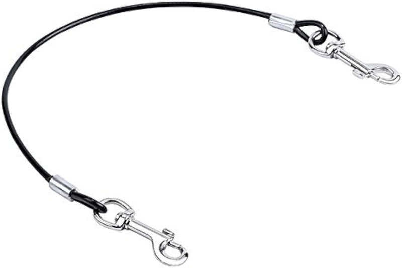Mogoko Pet Dog Car Seat Belt Restraint - 16 inches / Black
