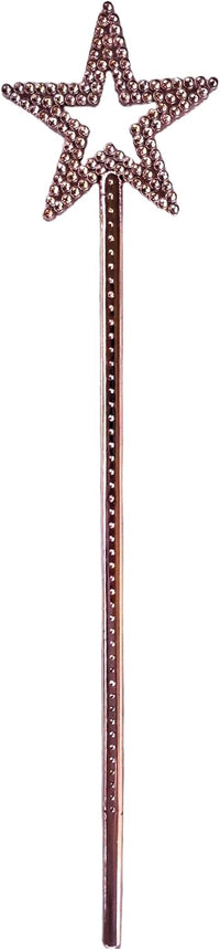 Star magic wand for kids, 13 inch plastic wand with sparkling five-pointed star - view 3