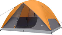 Amazon Basics Camping Tent, 3-Season Dome Design with Rainfly