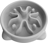 Slow Feeder Dog Bowls Small Breed - Gray / 1 Cup