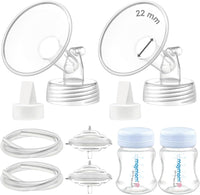 Maymom Pump Parts Compatible with Spectra S1 S2 9 Plus Breastpump - 22mm Flange