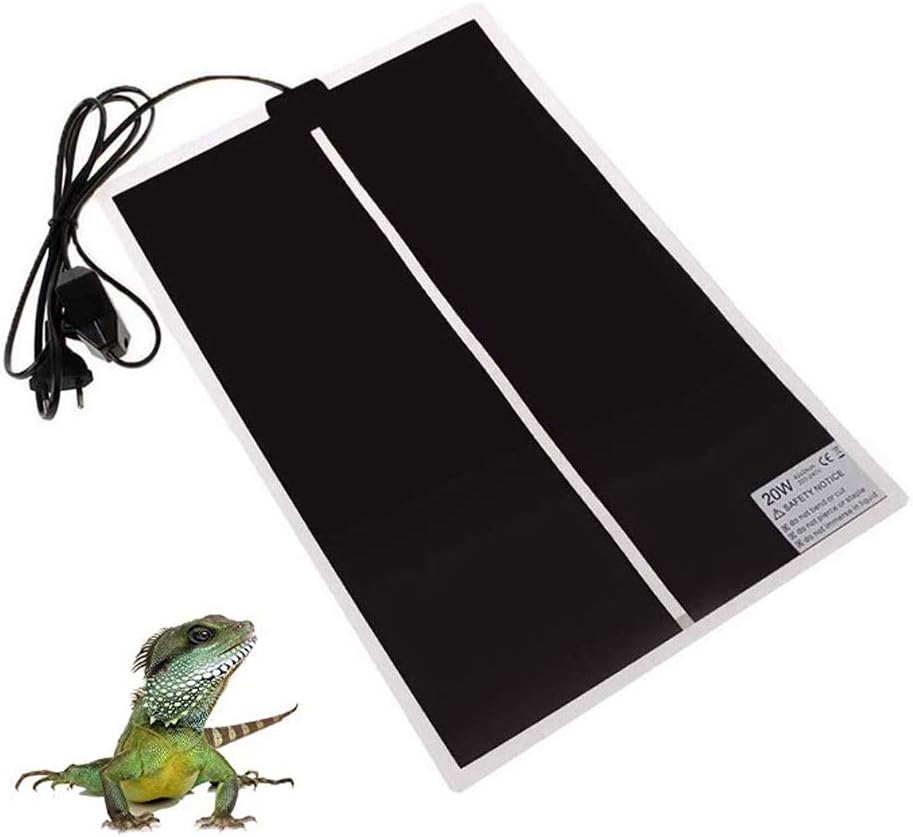 KABASI Reptile Heating Pad with Temperature Control - 20W-16.5x11 in