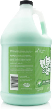 Bubble Bros. 2 in 1 moisturizing dog shampoo and conditioner, 1 gallon - view 2