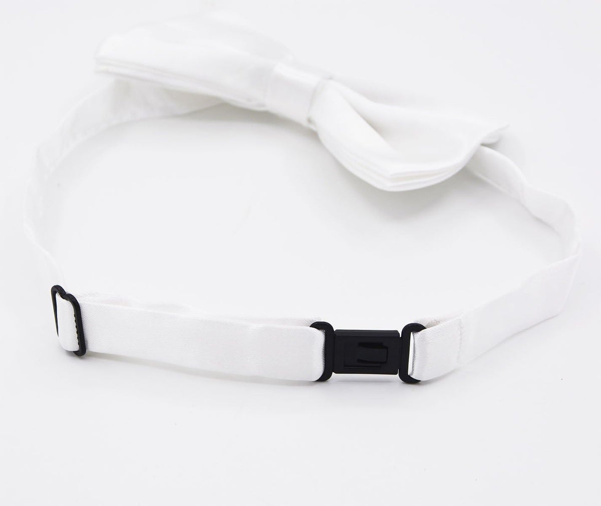 Formal Dog Bow Ties for Medium & Large Dogs – Essentials for Dogs - White - image 4