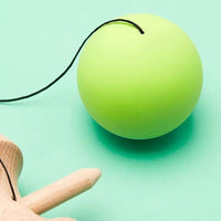 KROM, Kendama Toy POP LOL Lime Green, High Wood Quality - POP Light Green - image 2