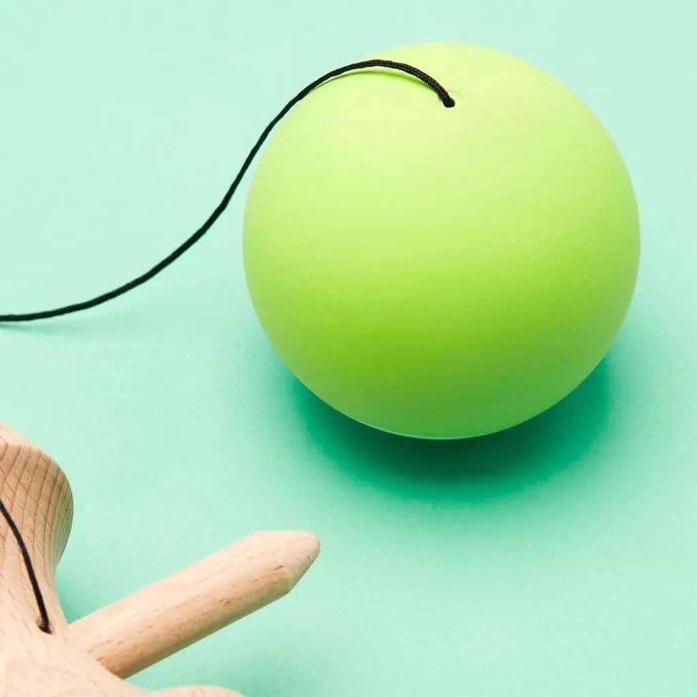 KROM, Kendama Toy POP LOL Lime Green, High Wood Quality - POP Light Green - image 2