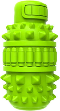 Natural Rubber Squeaky Dog Chew Toy for Large Aggressive Chewers – Essentials for Dogs - Green / Large（For 55–90 lb dogs） (Pack of 2) - image 2