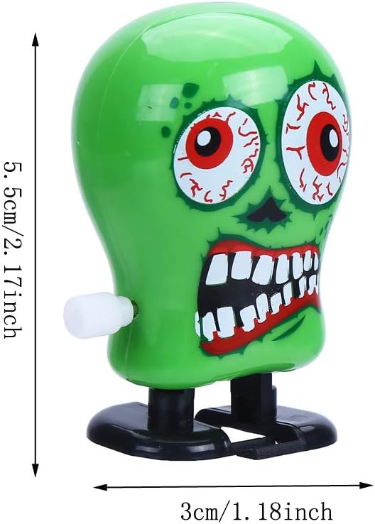 CCINEE Halloween wind-up toys, 16 piece set of clockwork pumpkins, ghosts and zombies - view 4