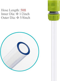 50ft Aquarium Water Changer Gravel & Sand Cleaner Fish Tank Siphon Cleaning Tools