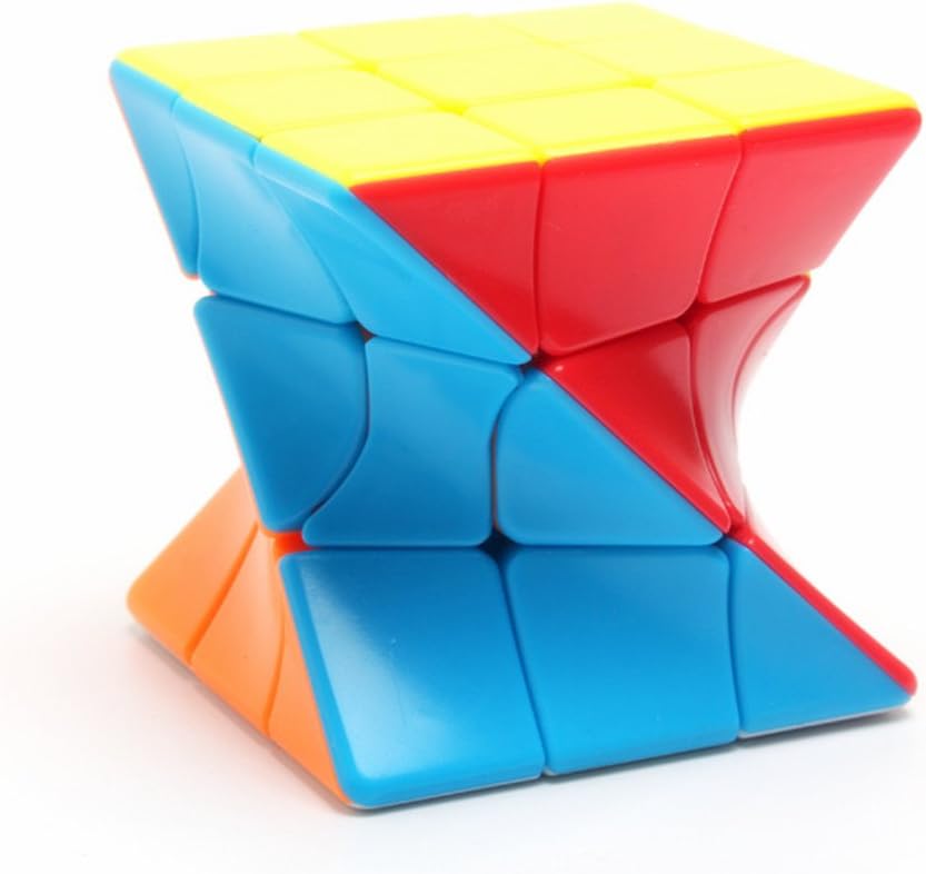 CuberSpeed Twist 3x3 stickerelss Speed Cube – Fun for Kids & Family
