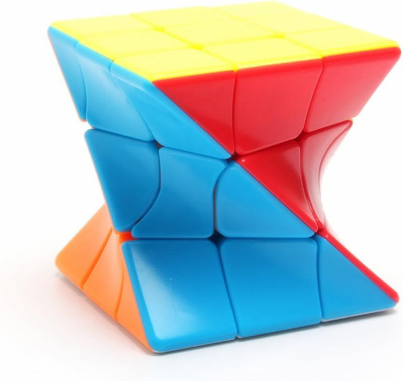 CuberSpeed Twist 3x3 stickerelss Speed Cube – Fun for Kids & Family