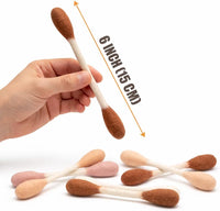 Glaciart One XXL Swabs Cat Toys with Catnip, 2 Pk - Beige Swabs / Regular - image 2