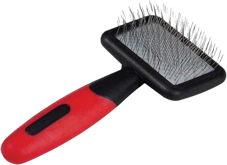 Paw Brothers Professional Grade Extra Long Slicker Brush - Mini Soft Pin Slicker Brush