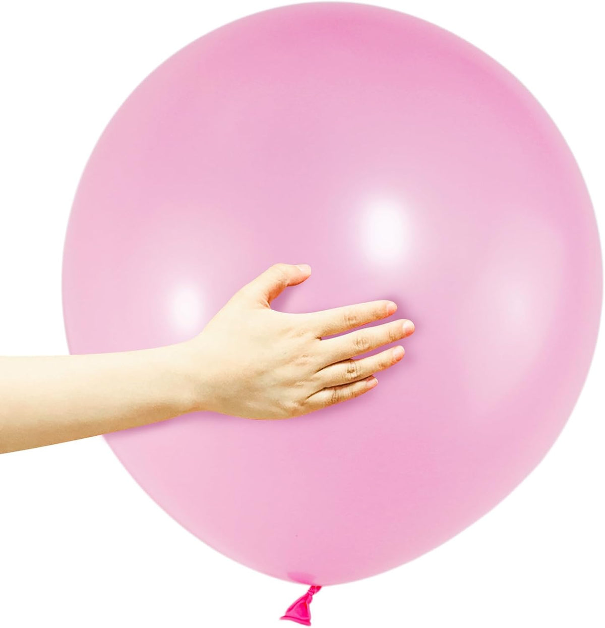 ASIYUHY Red Balloons 18 Inch 12 Pack Large Latex Party Balloons – Fun for Kids & Family - Pink Balloons