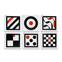 The Original, High Contrast (Black, White, Red) Flashcards for Baby - BIG FRENCHIES