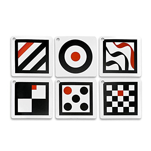 The Original, High Contrast (Black, White, Red) Flashcards for Baby - BIG FRENCHIES