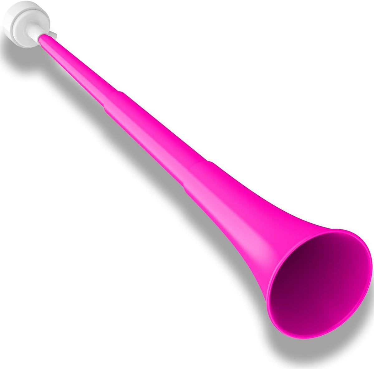 Stadium Horn Vuvuzelas Soccer Noisemakers Collapsible Blow Trumpet - Pink
