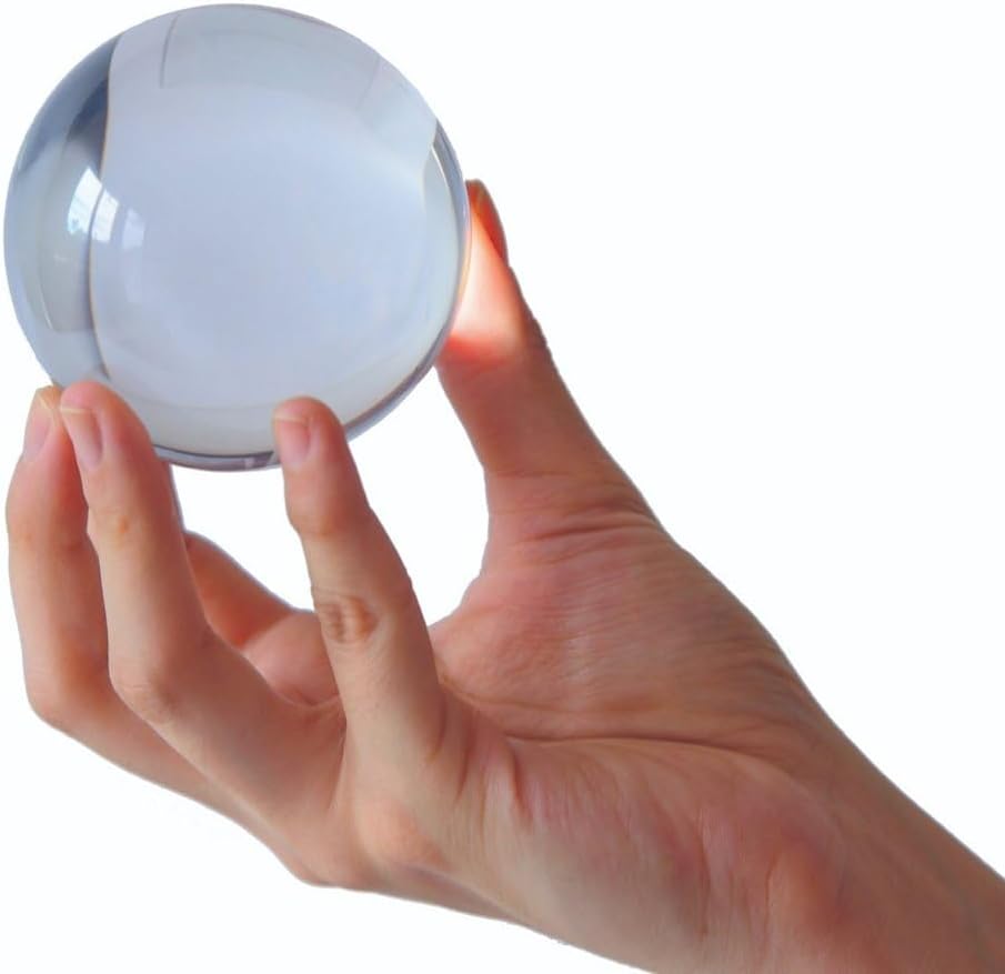 Dawson Juggling Clear Acrylic Contact Juggling Ball, Approx. 3"
