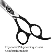 7.0'' Professional Dog Grooming Scissors Set with Black Non-Slip - Combo / 7.0'' - image 4