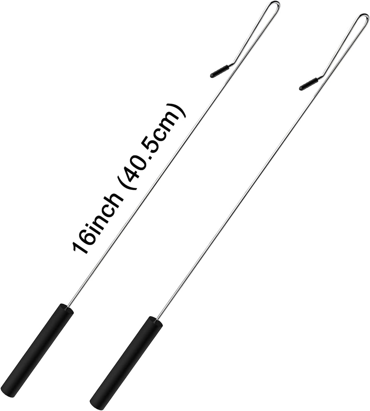 Jakeei 2 Pack 16 inch Puppet Handles Arm Control Rod Metal Puppet