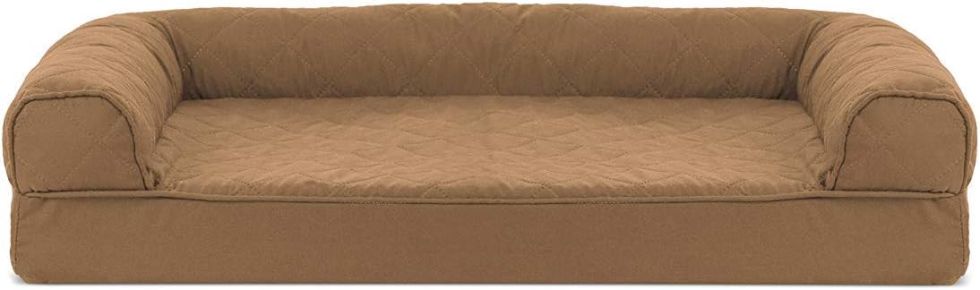 FurHaven Classic Sofa Orthopedic Dog Bed for Large Dogs - Medium / Toasted Brown - image 2