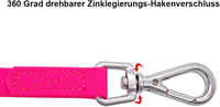 Waterproof Dog Training Leash 50FT 30FT 15FT 10FT 5FT Heavy Duty - 50FT / Pink - image 3
