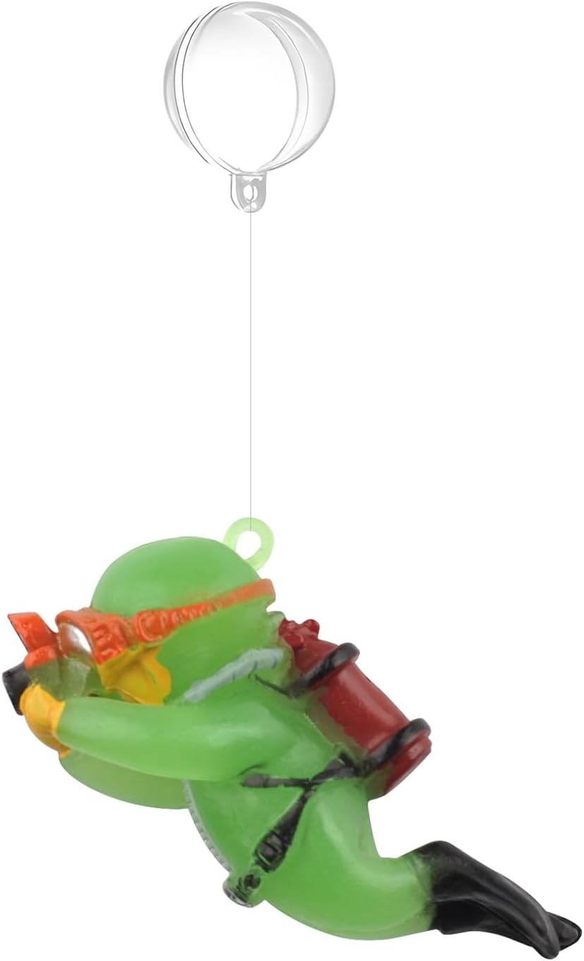 onesimcr Floating Fish Tank Decorations, Aquarium Decorations - Light Green