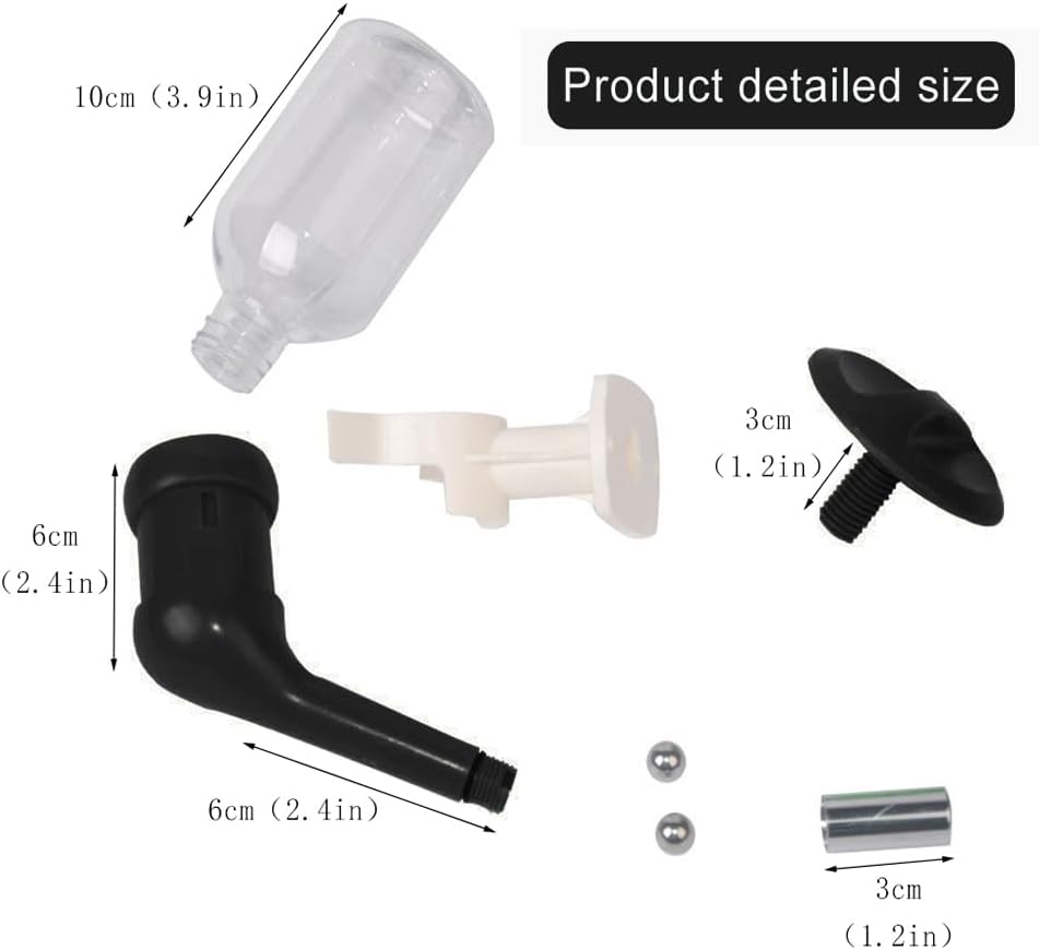 Andiker Dog Water Bottle for Crate - Black - image 2