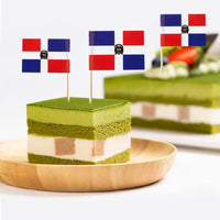 mflagperft 100-pack American flag toothpicks with double-sided paper USA flags on wooden picks - view 16