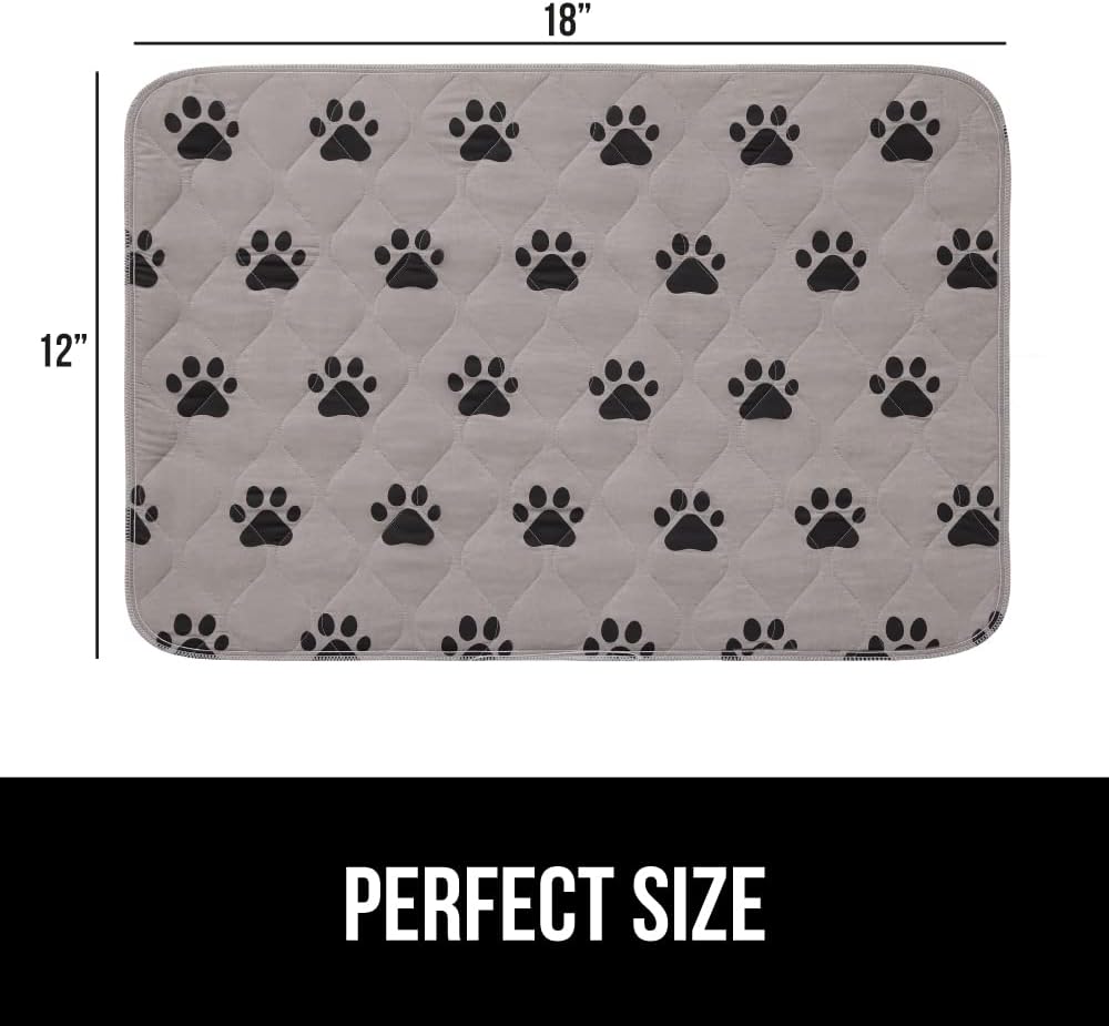 GORILLA GRIP Washable Puppy Pads, Slip Resistant Dog Crate Mat - 18" X 12" - 2 Pack - image 2