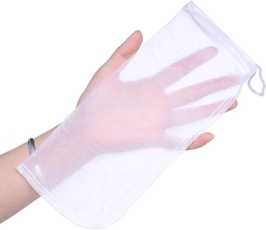 Aquarium Extra Fine Media Filter Bag 7.5"*3.6" 3 Pack – Essentials for Fish - 10"*3.9" (6 pack) - image 3